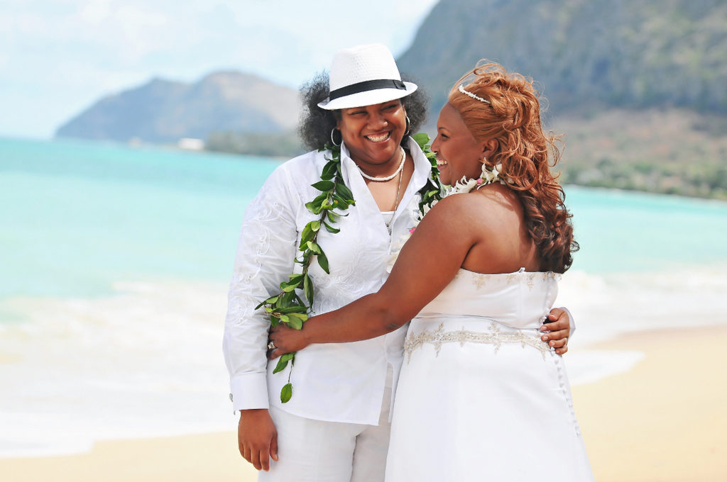 Waimanalo Bay Civil Union Ceremony